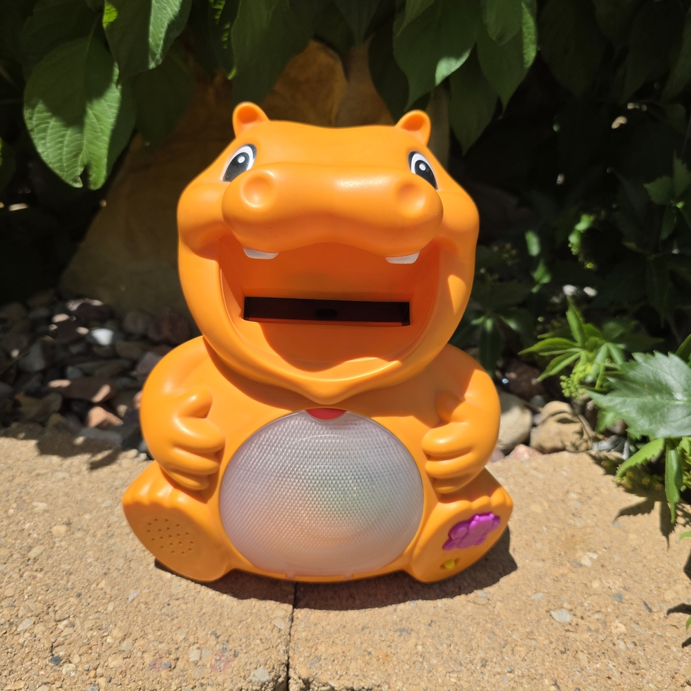 Orange Hippo Kids Toy